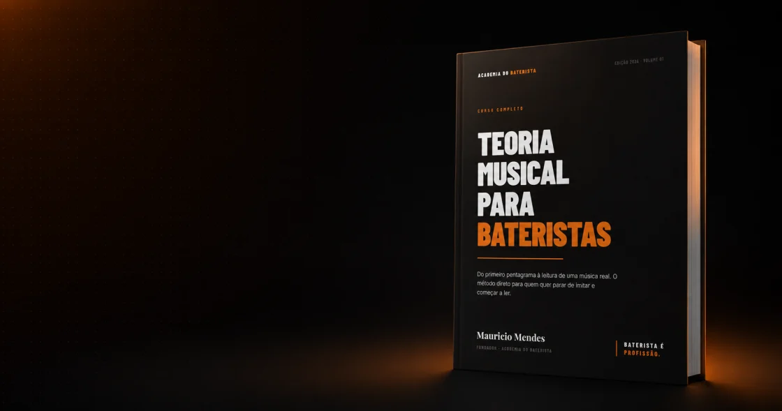 Apostila de Teoria Musical para Bateristas em PDF — capa