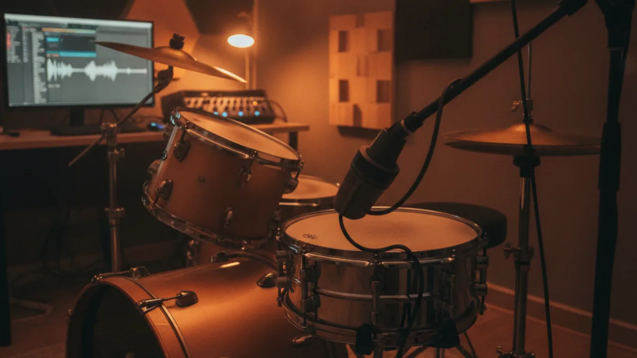 Como Gravar Bateria em Casa Sem Gastar Muito